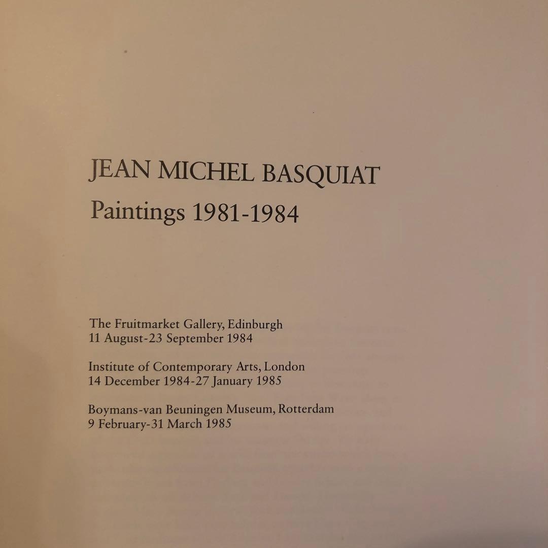 アート・デザイン・音楽 JEAN MICHEL BASQUIAT Paintings 1981-1984