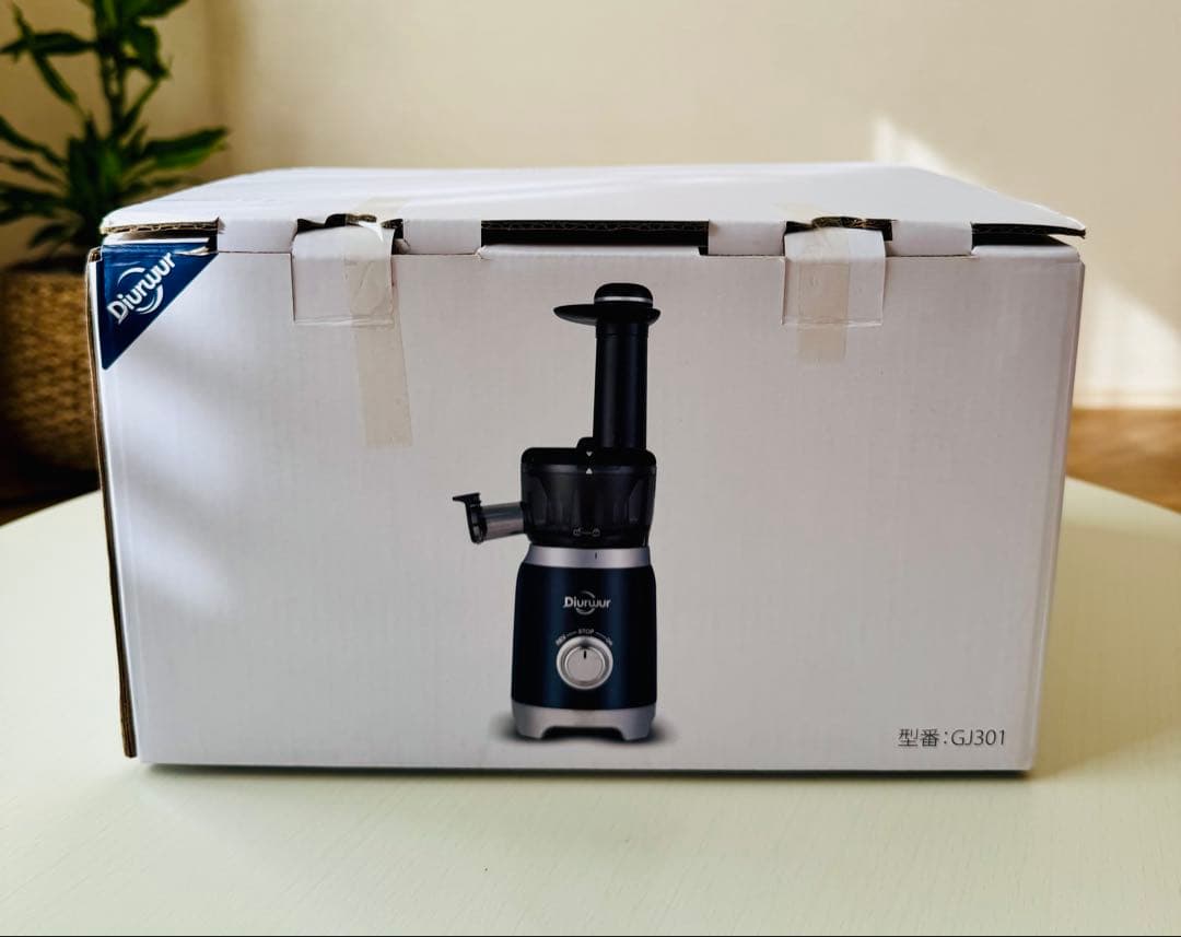 【新品未開封】Diuruwur スロージューサー GJ301