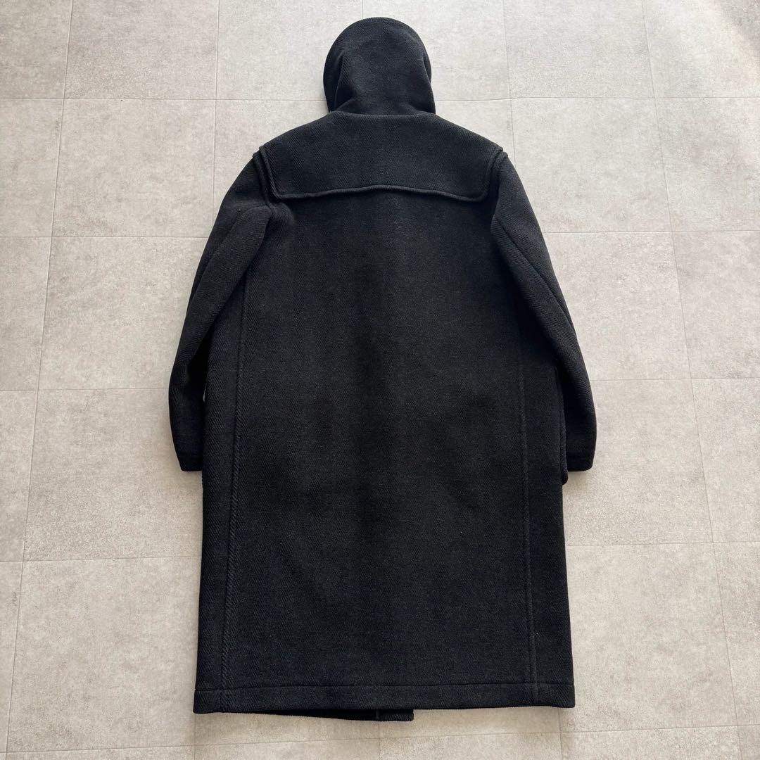 バーバリーズ　ダッフルコート　ムーアブルック　ノバチェック　グレー　L　ウール