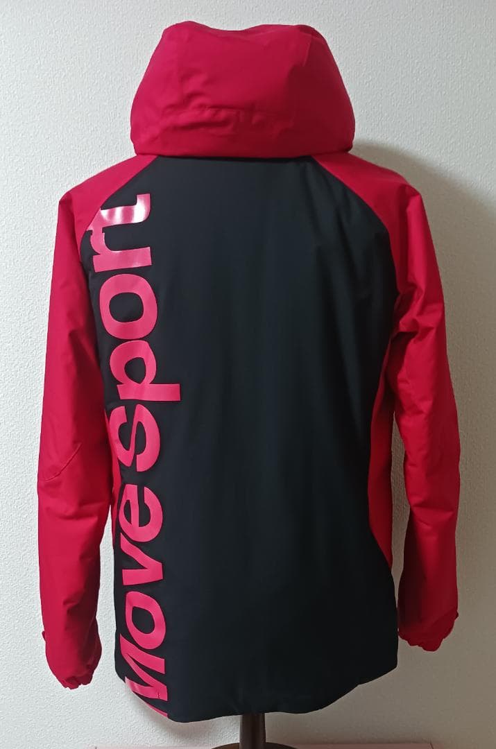 DESCENTE MoveSport ボード スキーウェア 赤/黒 メンズ L