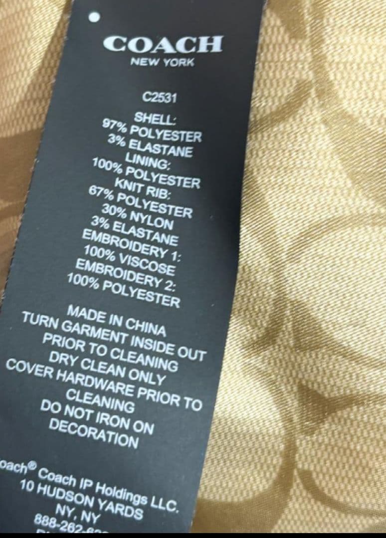 最終★美品★コーチCOACHシグネチャー　スカジャン刺繍ロゴジャケットピンク