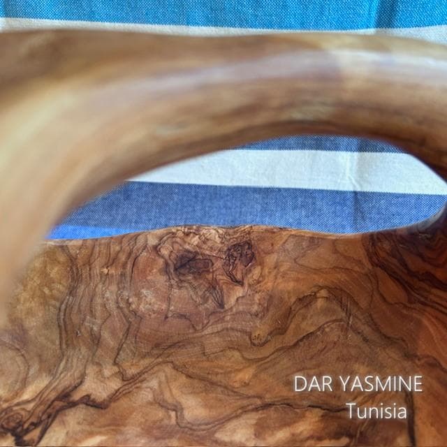 超特大オリーブ　バスケット ボウル 　見えないところもすごいです　約31cm