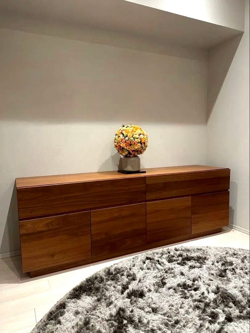 ボーコンセント LUGANO 格調高いルガーノサイドボート キャビネット ウッド