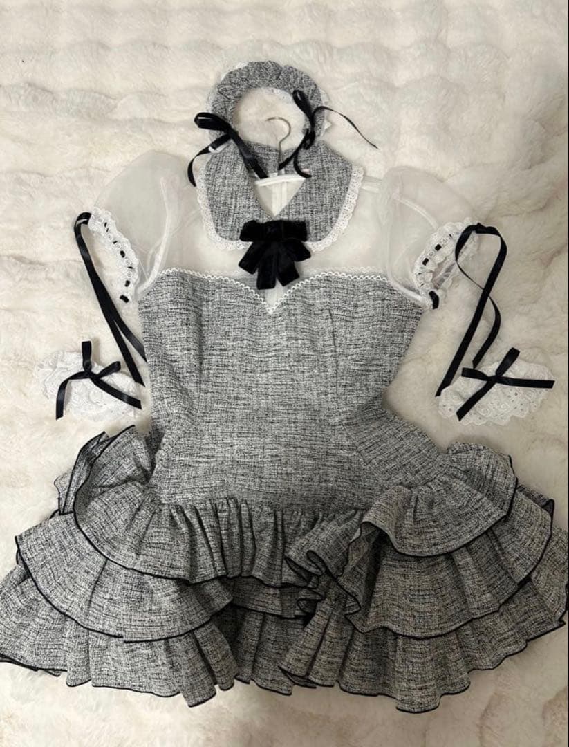 値下げ⭐︎ グレースメイド服（ノワール)Mサイズ JILL×キャンディフルーツ