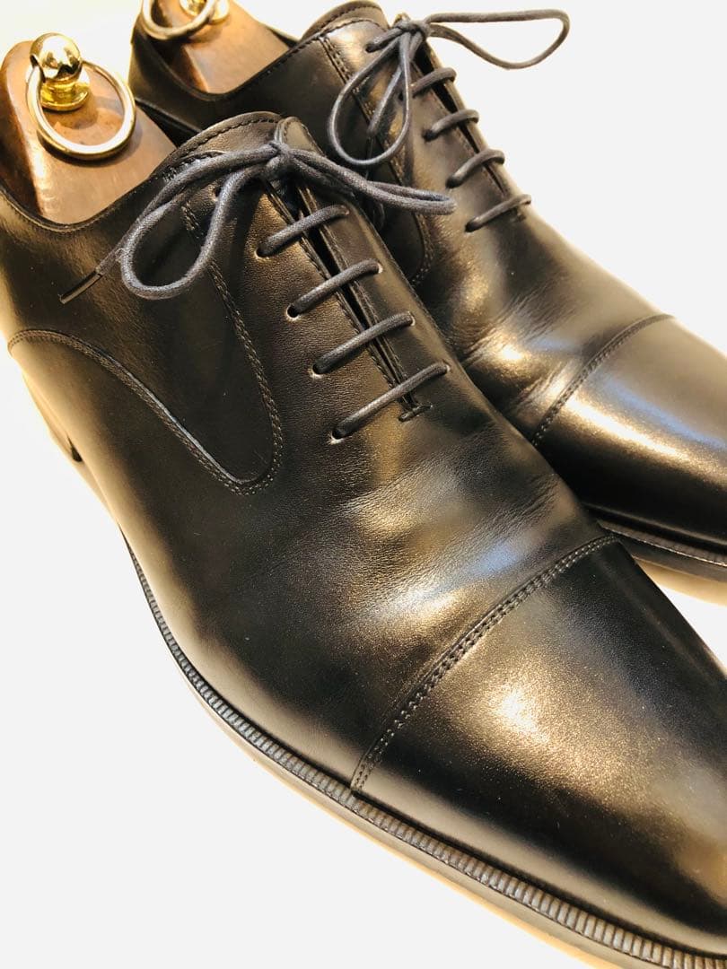 ★超美品★定価30,000円！LANVIN ストレートチップ 本革 27EEE