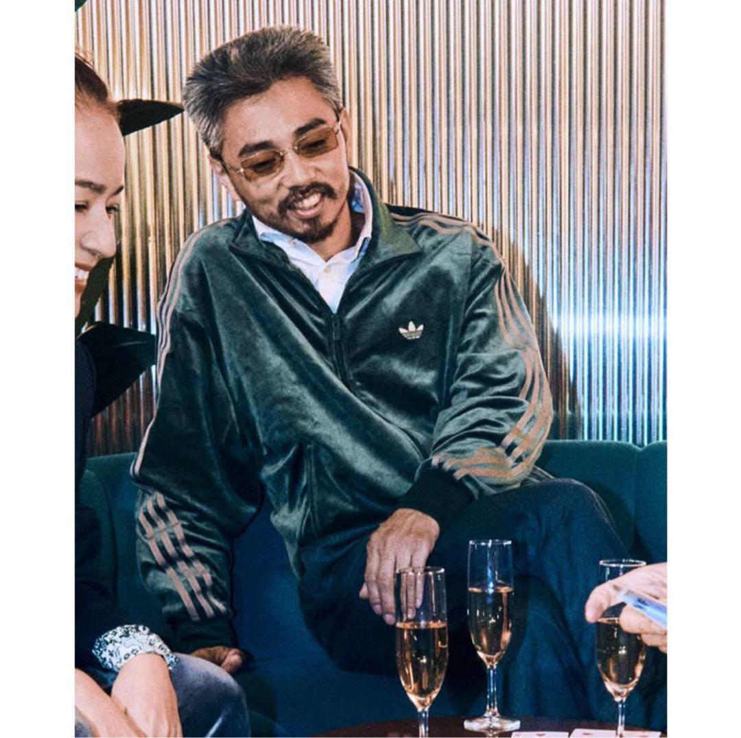 adidas FB VELVOUR TRACK TOP グリーン