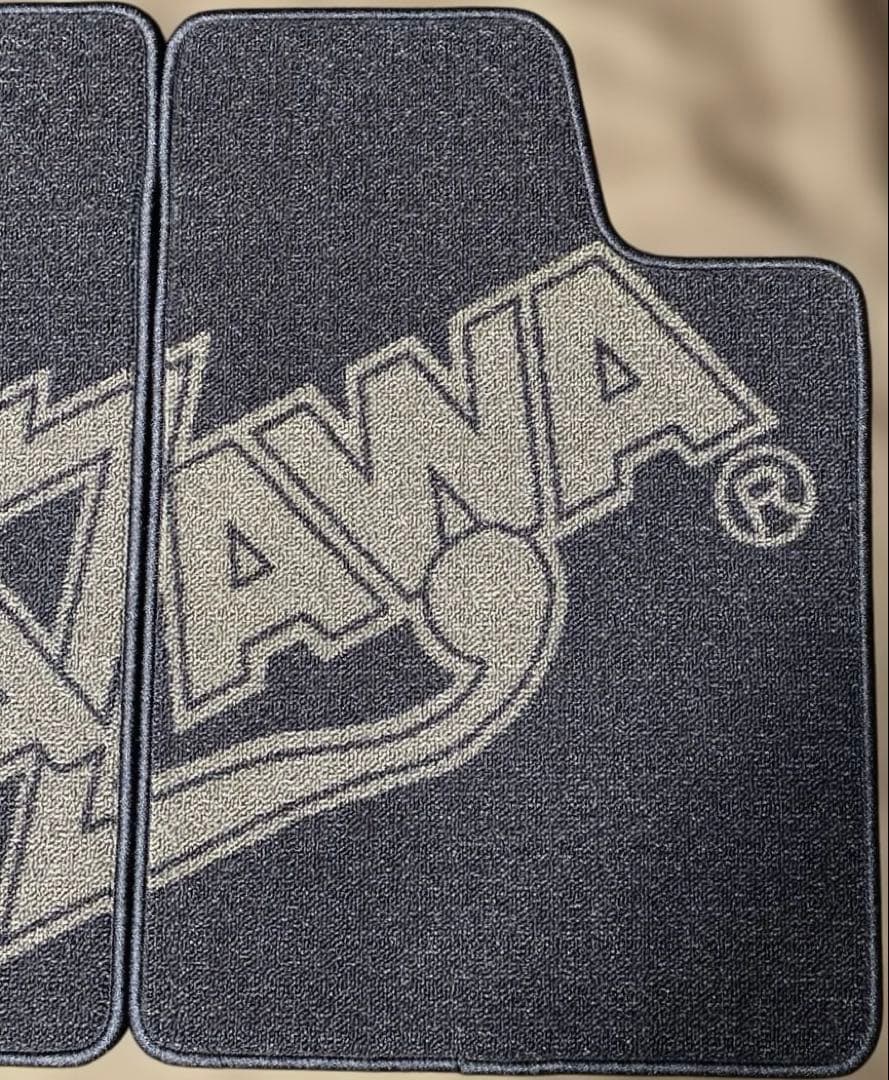 F*E様 E.YAZAWA ロゴ入りカーフロアマット