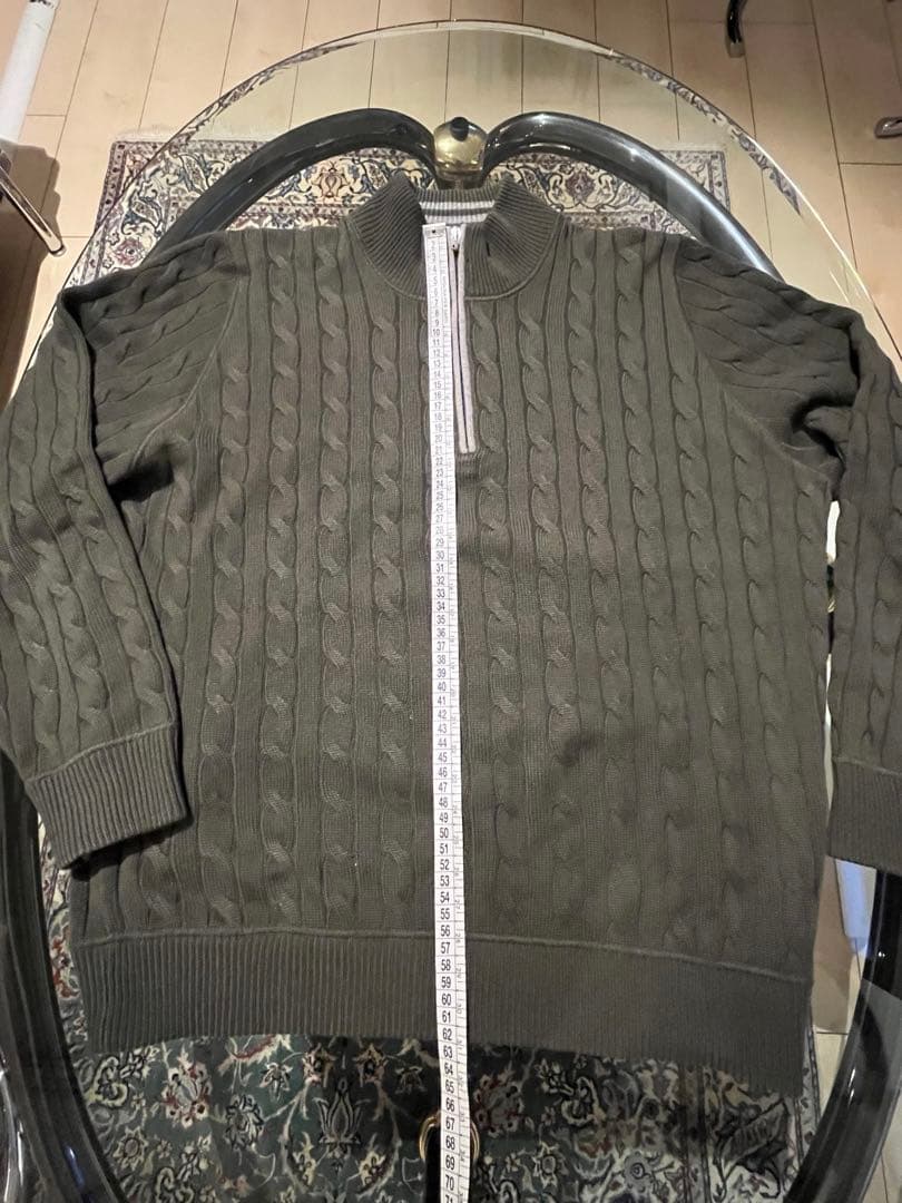 BRUNELLO CUCINELLI カシミヤ ケーブルニット セーター　52