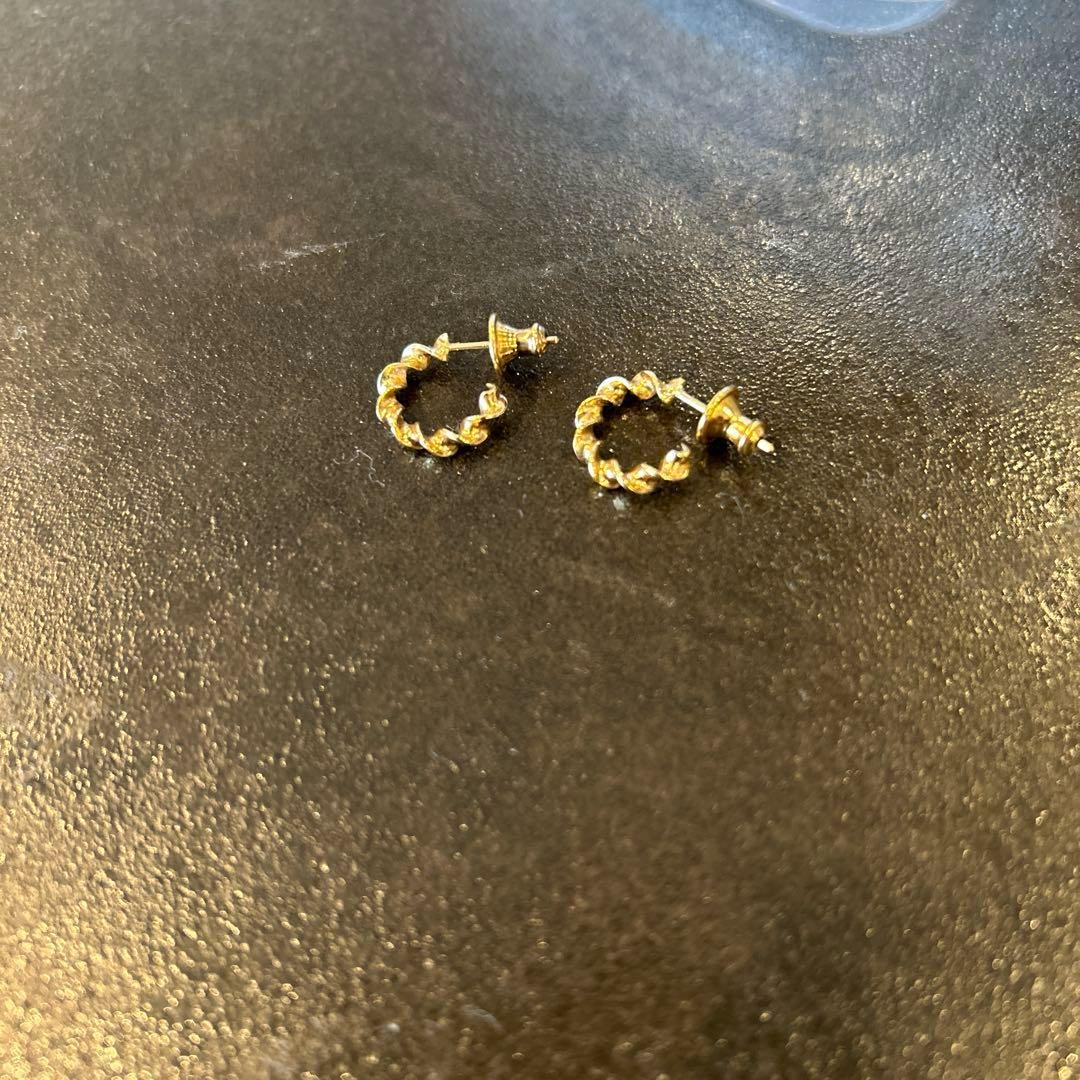 GUILTY PARTIES CAREERING 45 18金 フープピアス