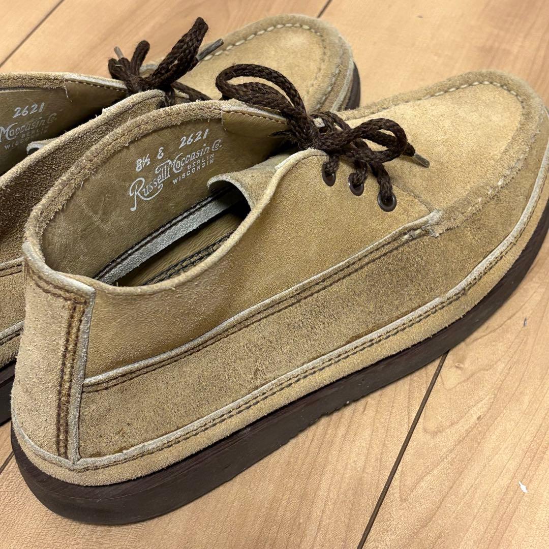 ラッセルモカシン　スポーティングクレーチャッカ　3アイレット 8.5E