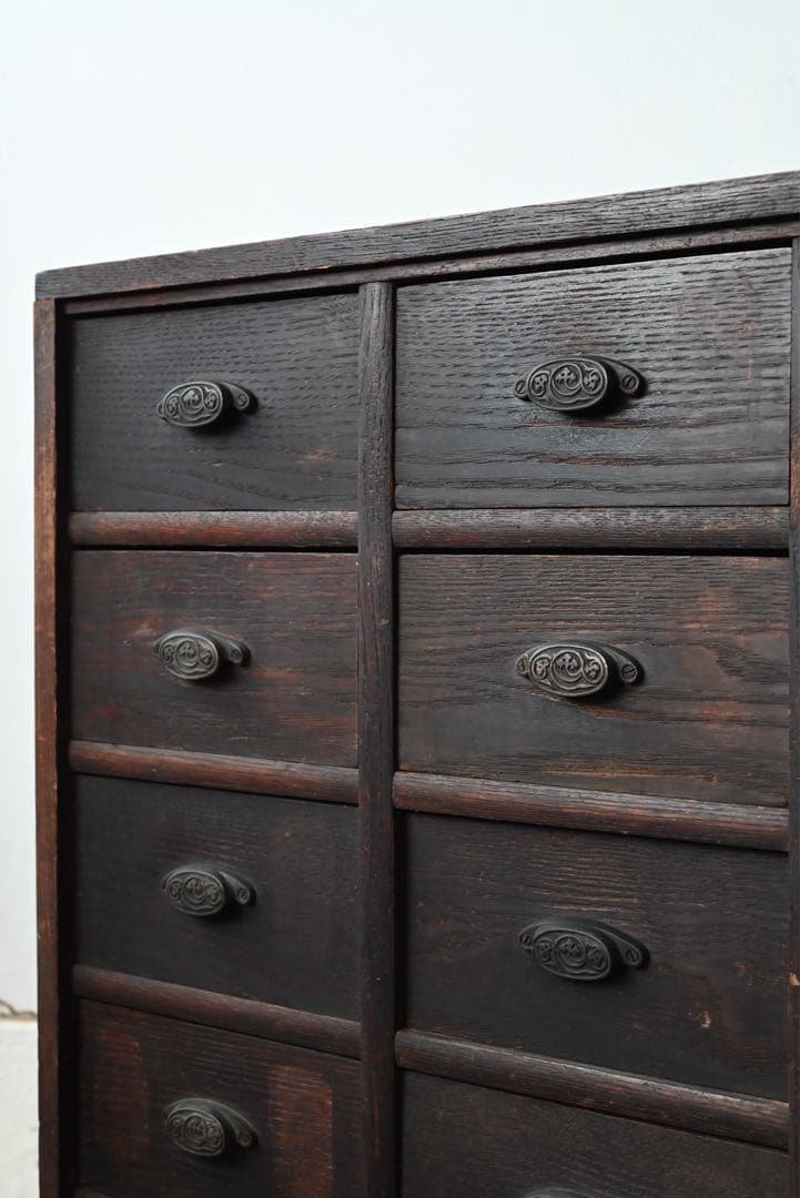 ③ 店舗什器 引出 古家具 古道具 古美術 骨董 アンティーク 箪笥 抽斗