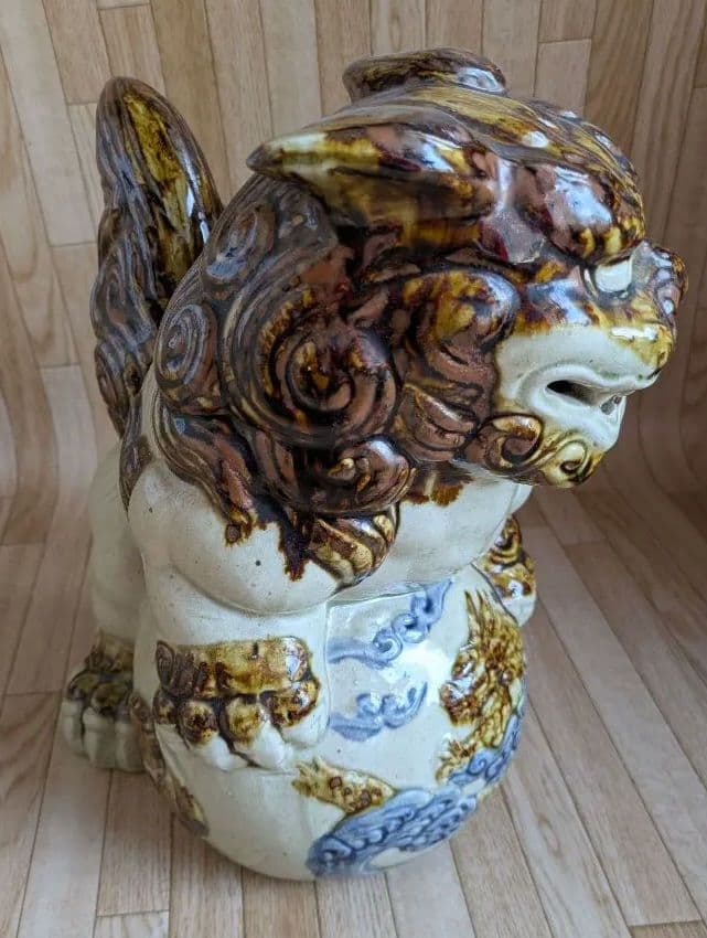 大きいシーサー　沖縄　お土産　シーサー　魔除け　置き物　30cm