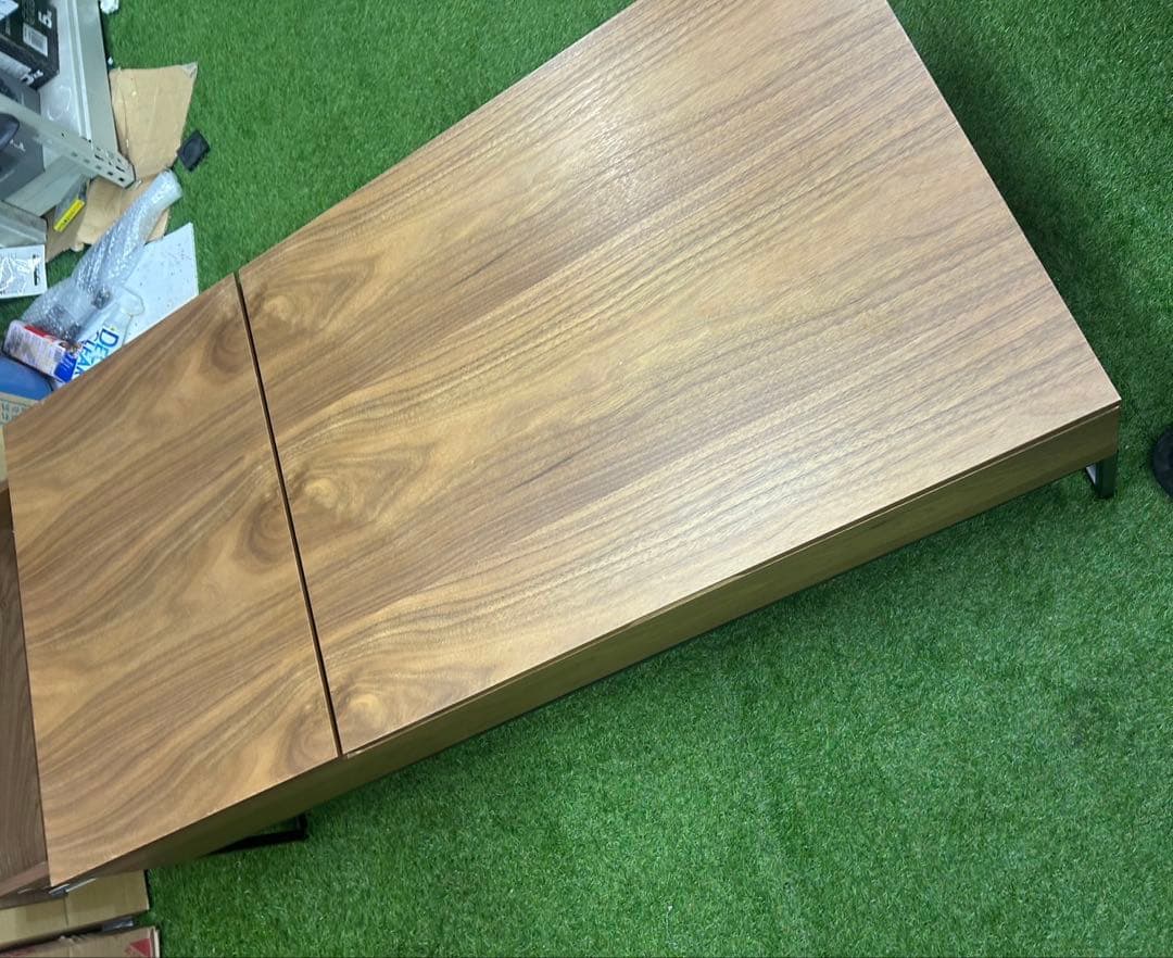 ニトリ　センターテーブル　Nヒバリ120 木製テーブル