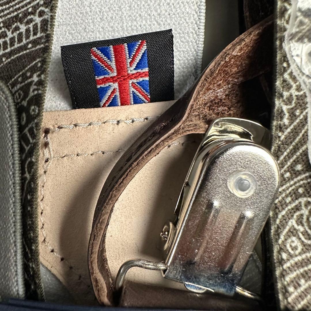 英国製アルバートサーストン クラシック6ボタン留ブレイス 2500/2 ペイズリ