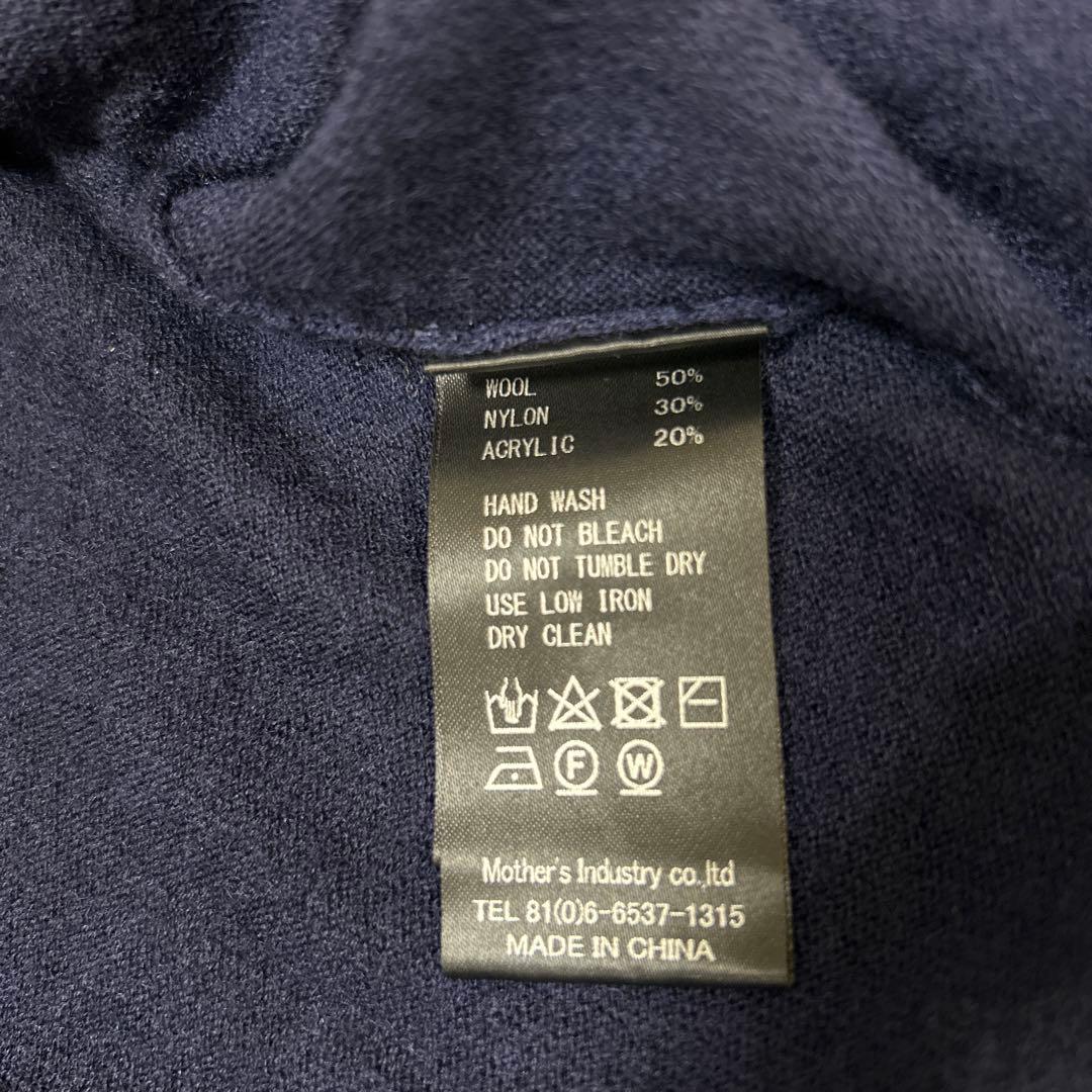 【新品タグ付き】ミズイロインド mizuiro ind ウール カーディガン