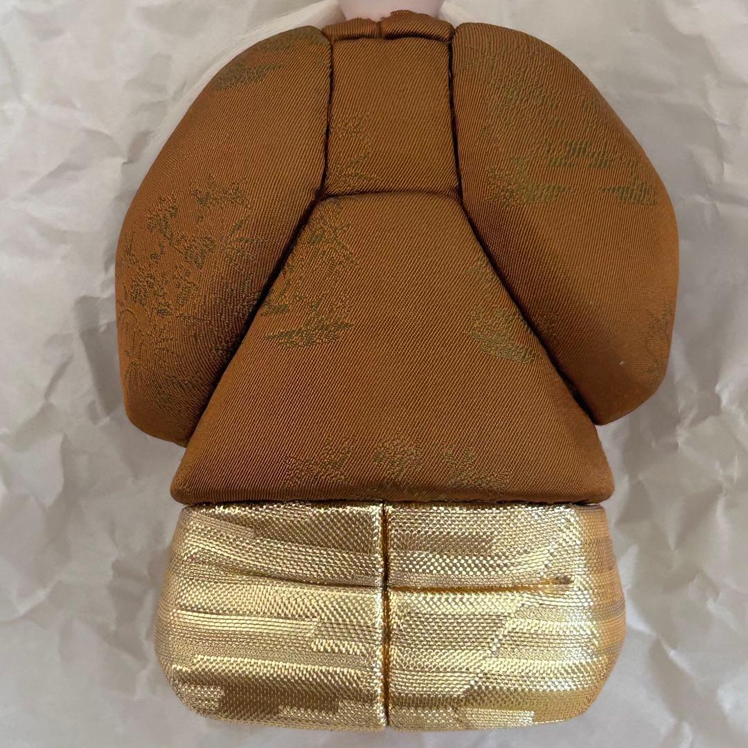 高級人形　伝統工芸品　芳俊作 共白髪 高砂人形