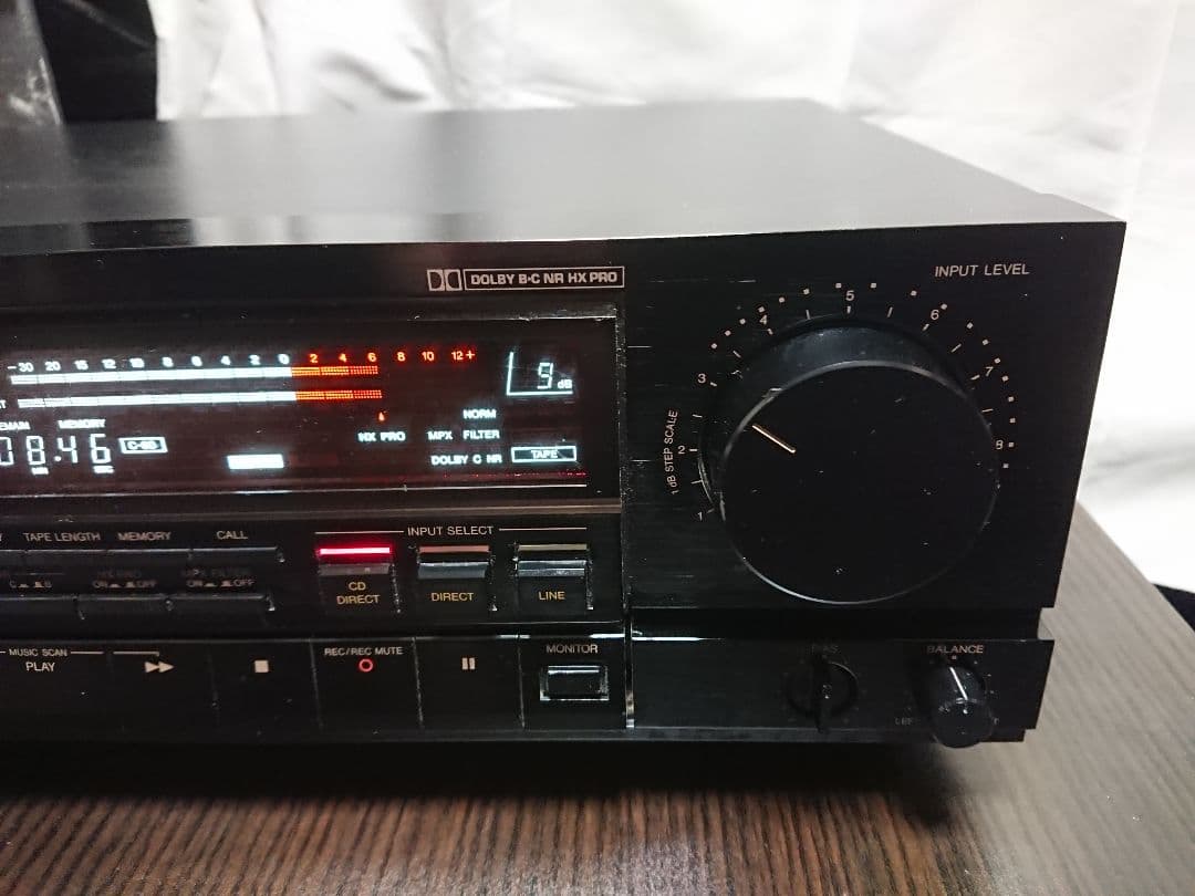 美品メンテナンス整備済みVICTOR製3ヘッドカセットデッキTD-V631