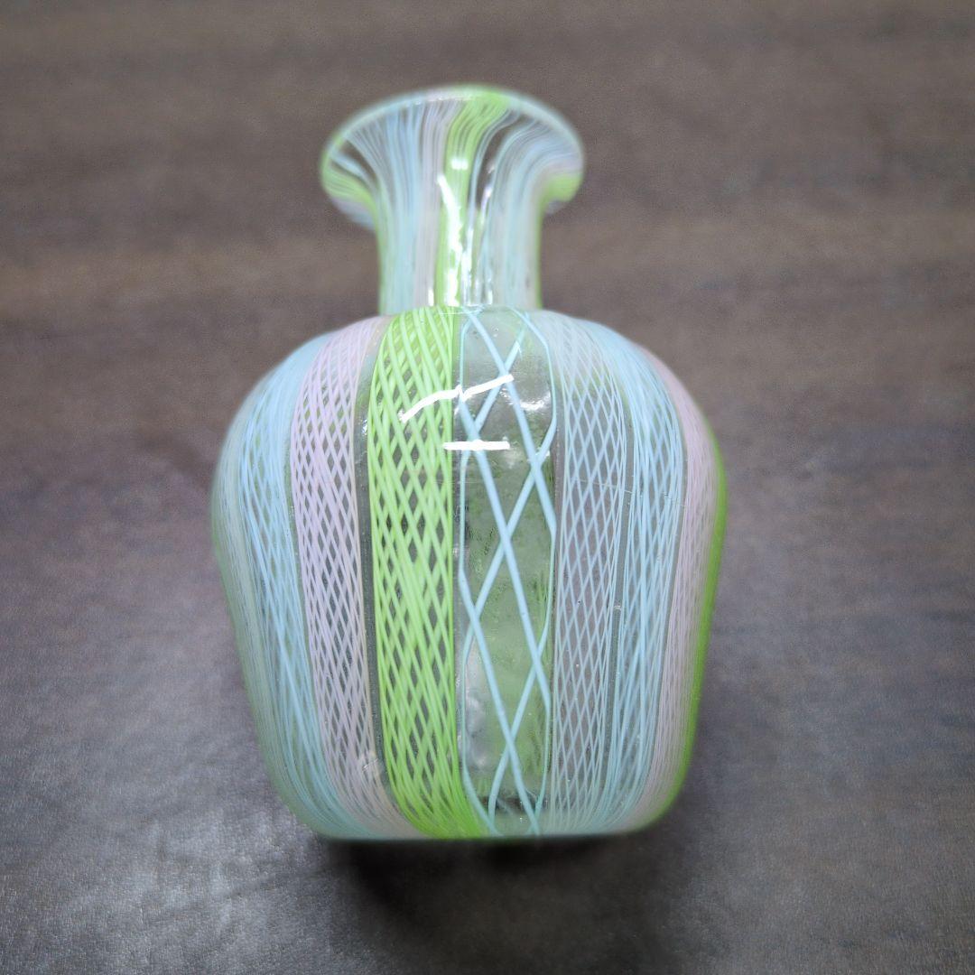 ムラーノ カラフル レースガラス 香水瓶