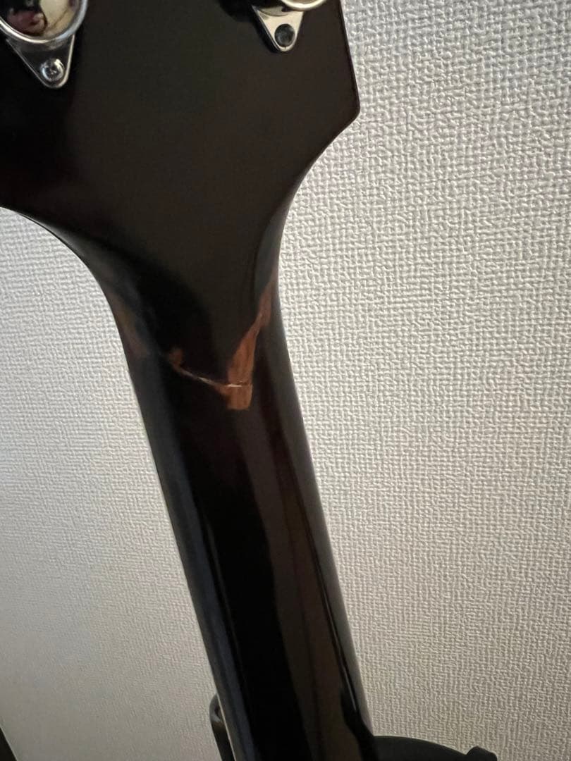 Epiphone Les Paul standard ネック折れ補修済み