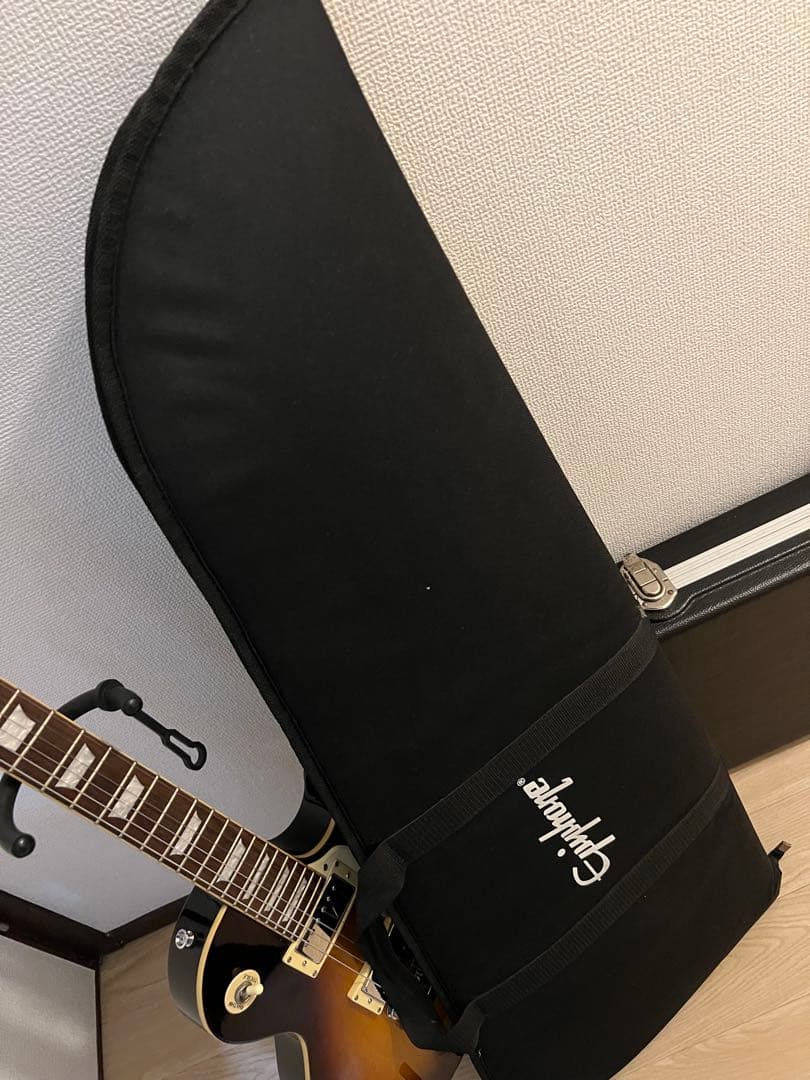 Epiphone Les Paul standard ネック折れ補修済み