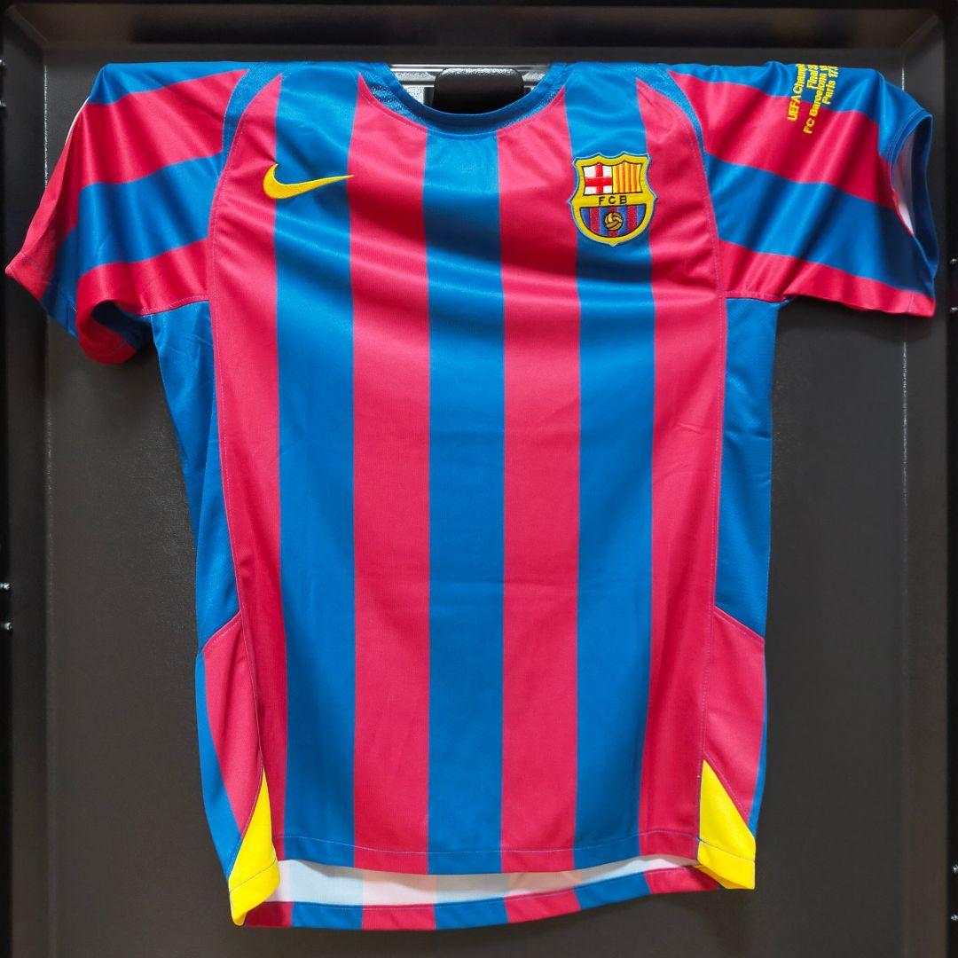 【正規品】ロナウジーニョ／直筆サイン／FCバルセロナ／ジャージ、ユニフォーム