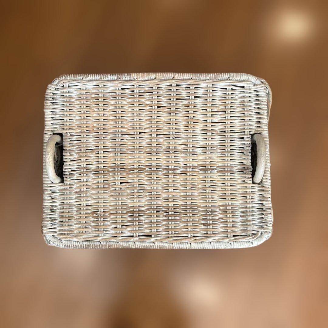 ローラアシュレイ 籠バスケットBOX 2個セット