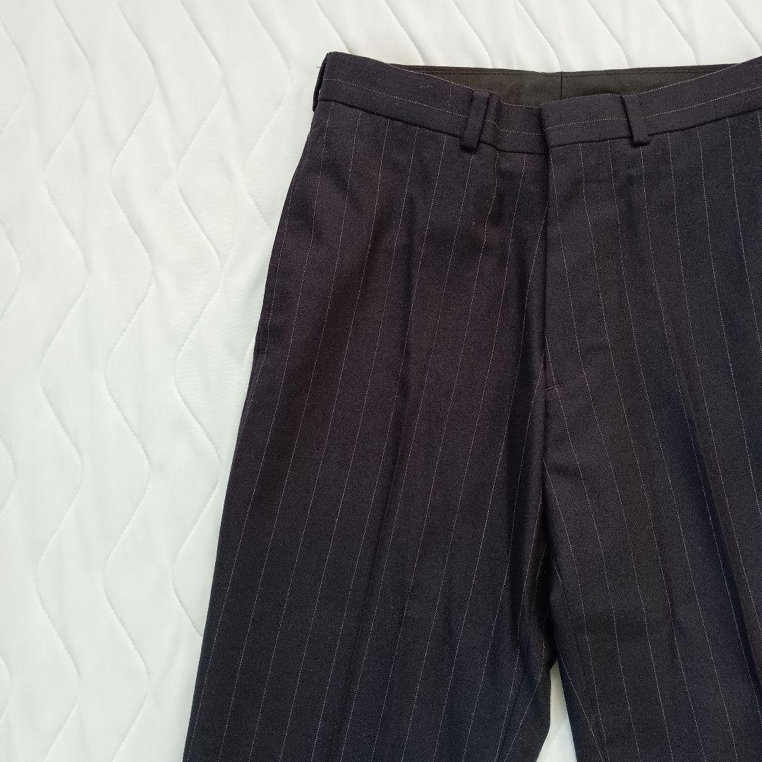 ラルフローレン フォーマルスーツ 150 ネイビー ストライプ ジャケット