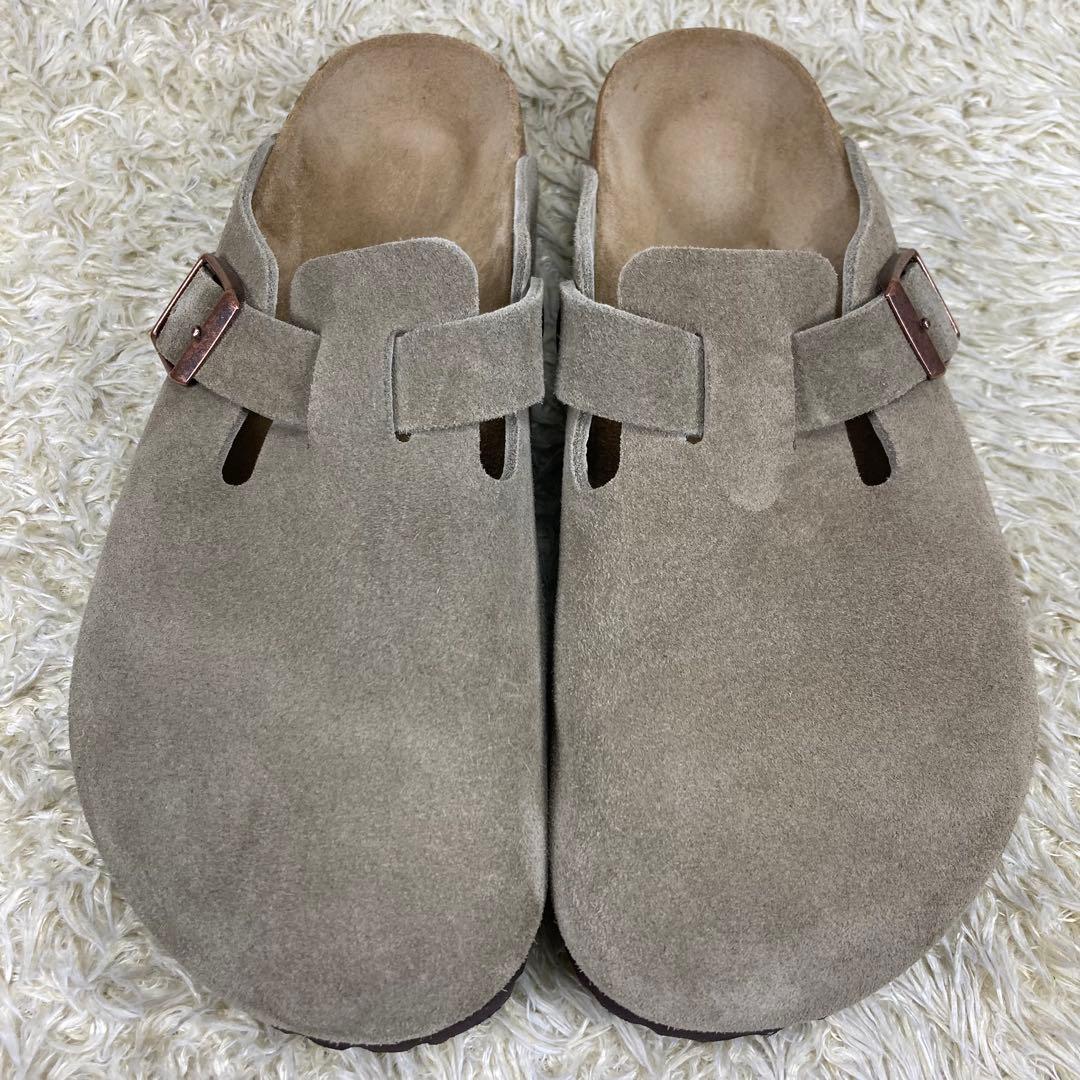 『極美品』BIRKENSTOCK BOSTON スエード サンダル ボストン