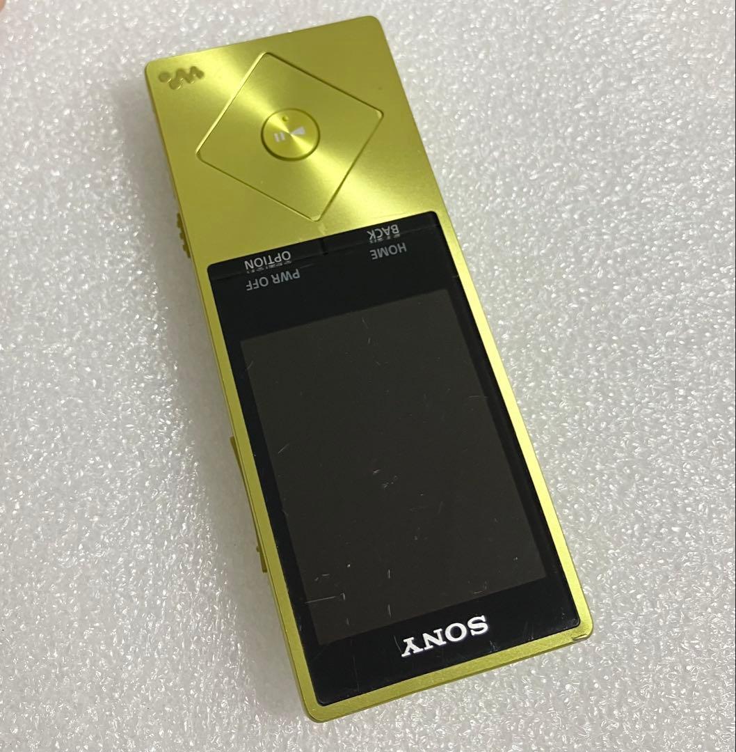 【バッテリー良好】　ソニー　ウォークマン　NW-A25 16GB ライムイエロー