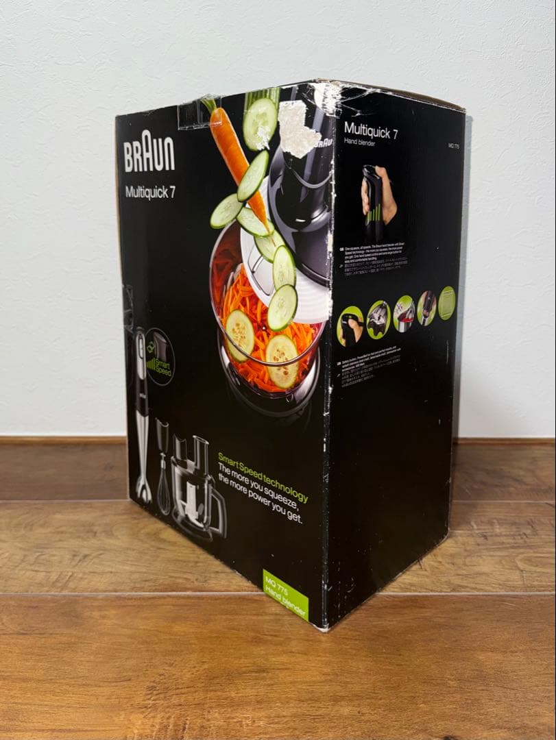 【新品未使用】BRAUN ハンドブレンダー MQ775 マルチクイック7