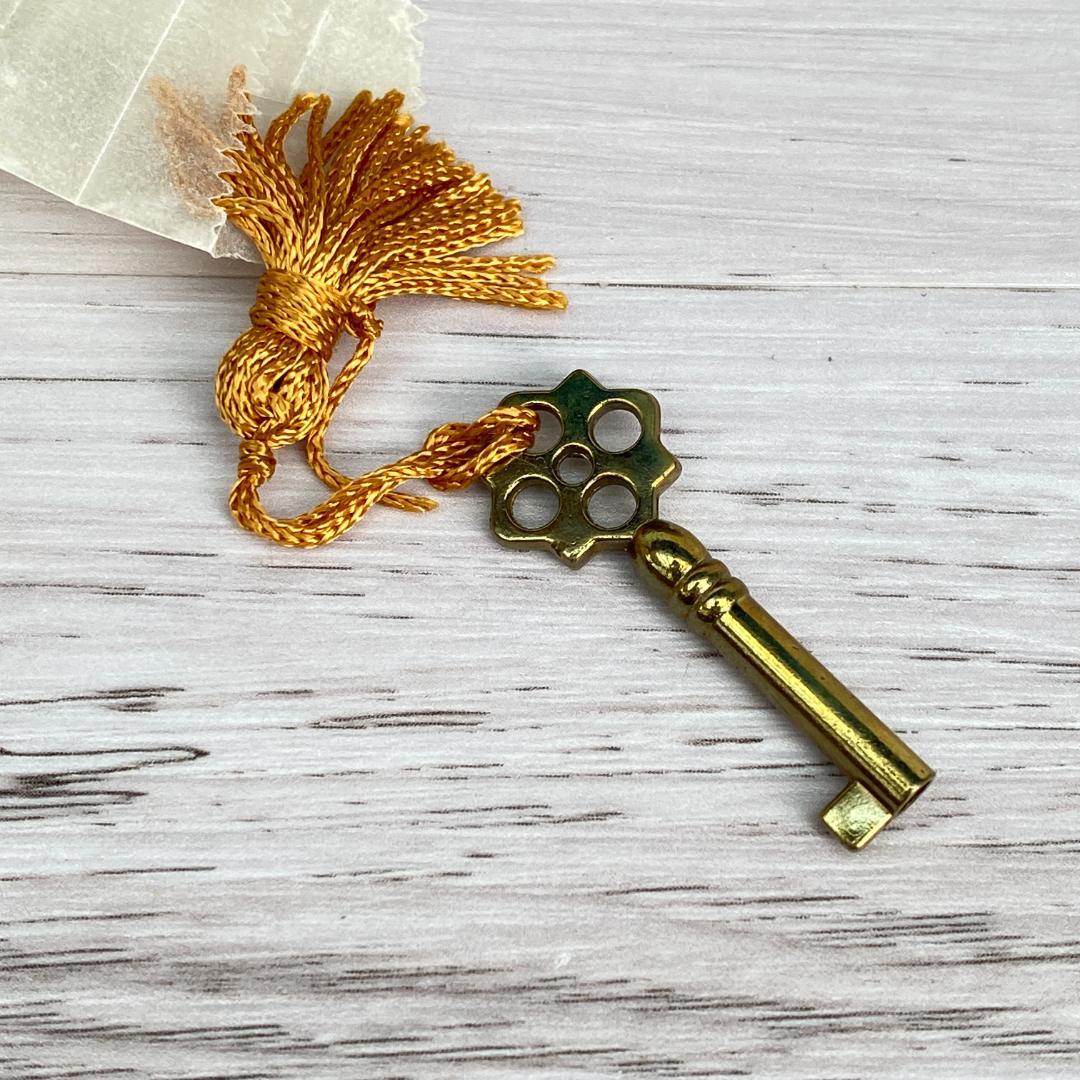 ◆新品同様◎REUGE リュージュ 小物入れオルゴール 象嵌細工 鍵付き