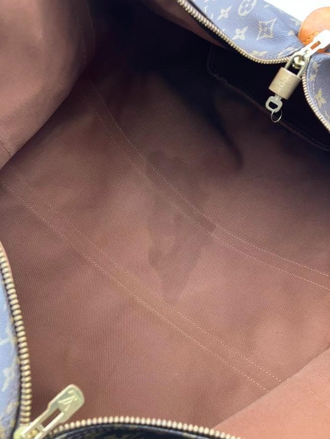 Louis Vuitton ボストンバッグ ブラウン モノグラム　キーポル60