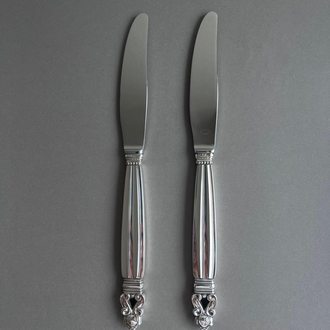 【未使用】  エコーン ACORN ディナーナイフ 2本組