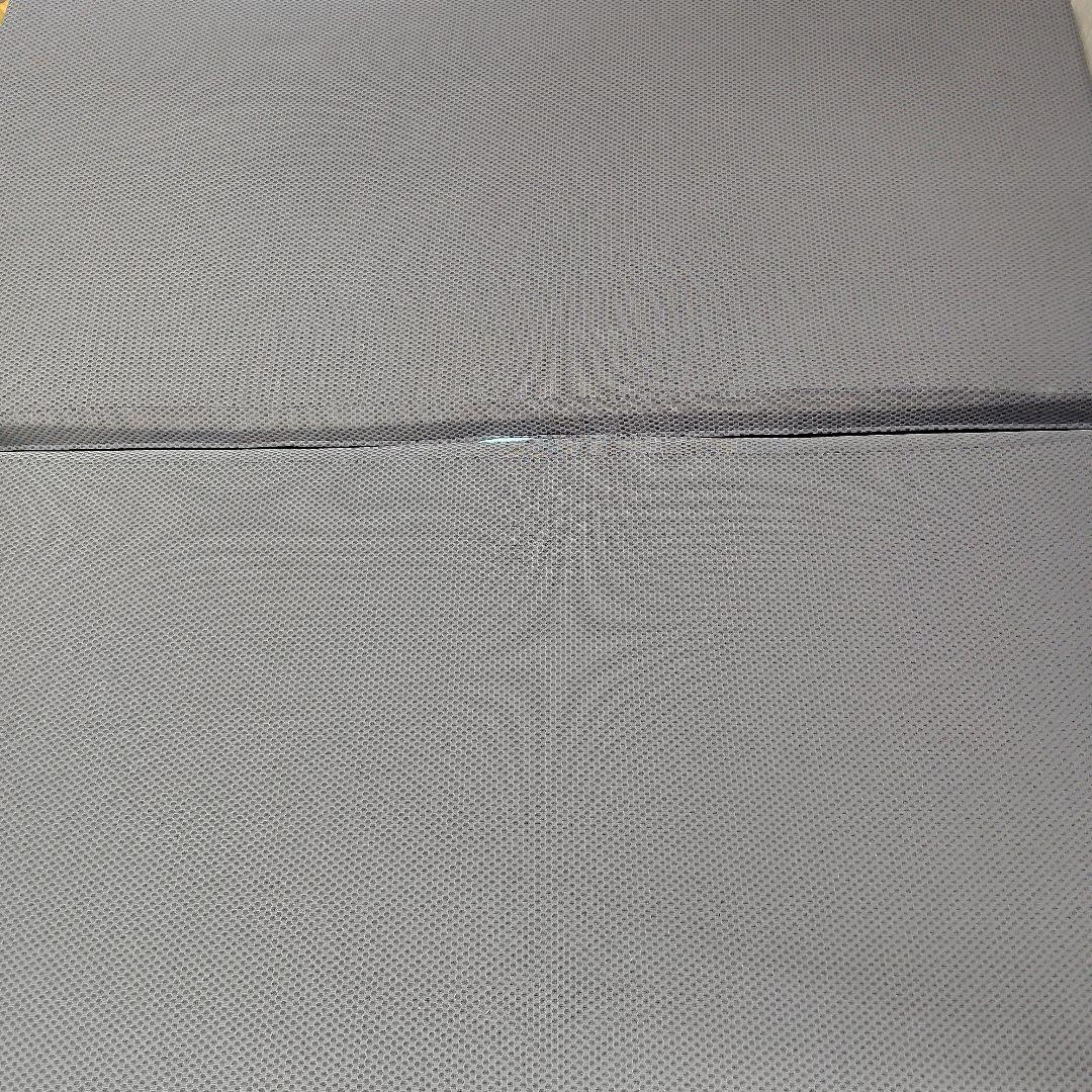中古　マニフレックス　サステナブル　ダブル　三つ折マットレス　匿名配送