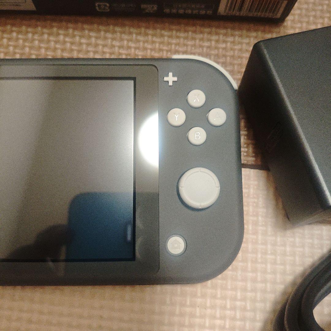 Nintendo Switch Lite グレー 本体　超美品