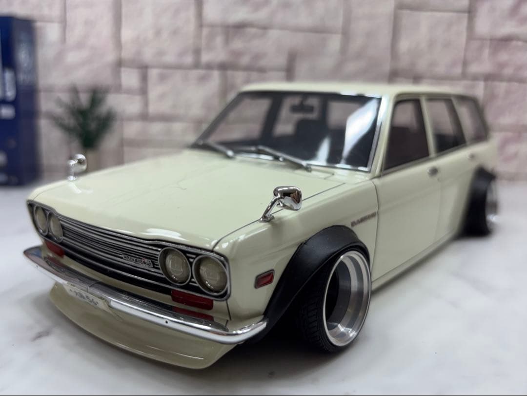 1/18ミニカー IG 510ブル　ワタナベ深リムスーパーワイドカスタム