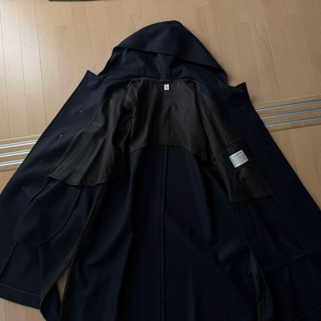 美品 kaptain sunshine メルトン オーバーコート