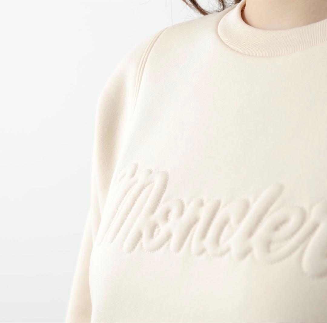 MONCLER 刺繍ロゴ スウェット XSサイズ
