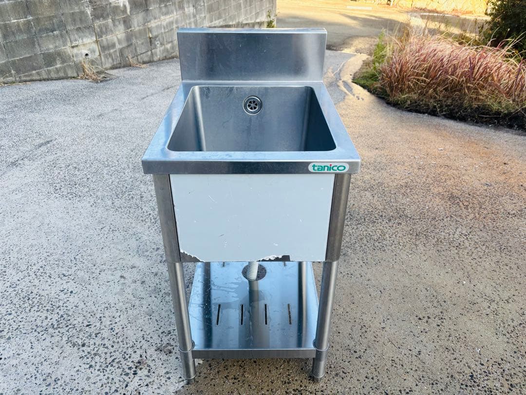 M10★タニコー★1槽シンク 業務用 ステンレス 業務 シンク 飲食 厨房 店舗