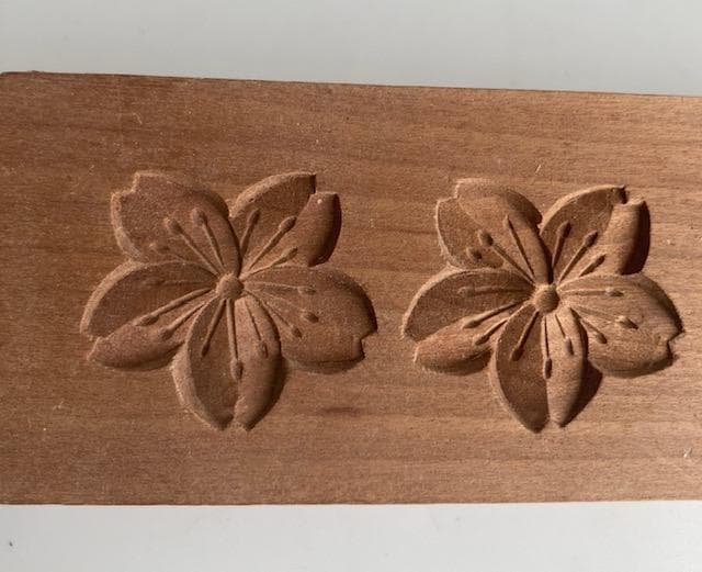 古道具　木型　干菓子　桜　サクラ　高松いちはら