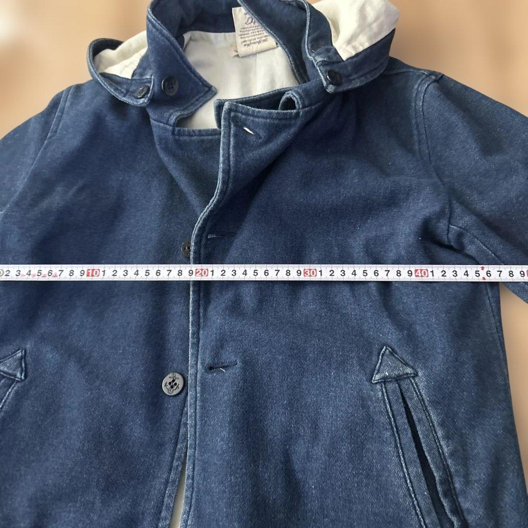 限定最終値下げ！レミレリーフ　インディゴ染め　コート