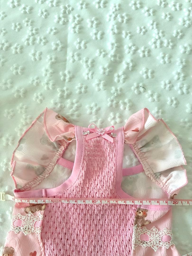 み犬服ハンドメイドワンピース