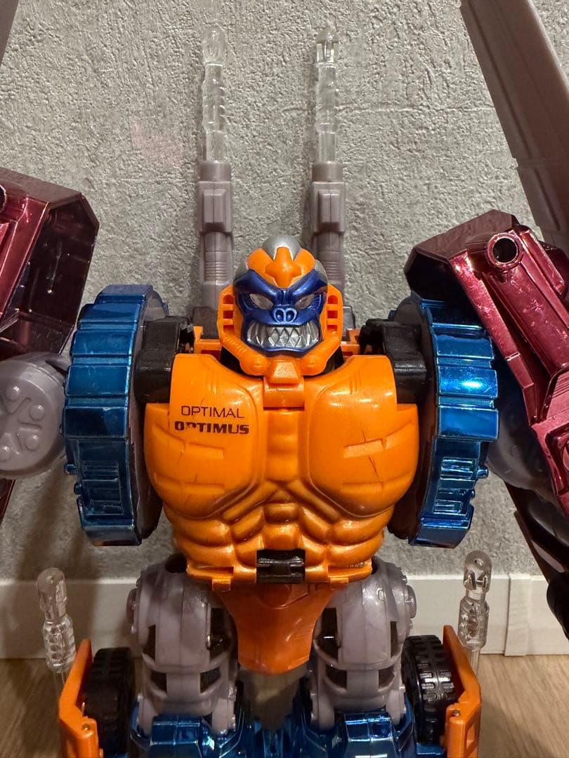 ビーストウォーズ　パワードコンボイ　メタルス　オプティマルオプティマス