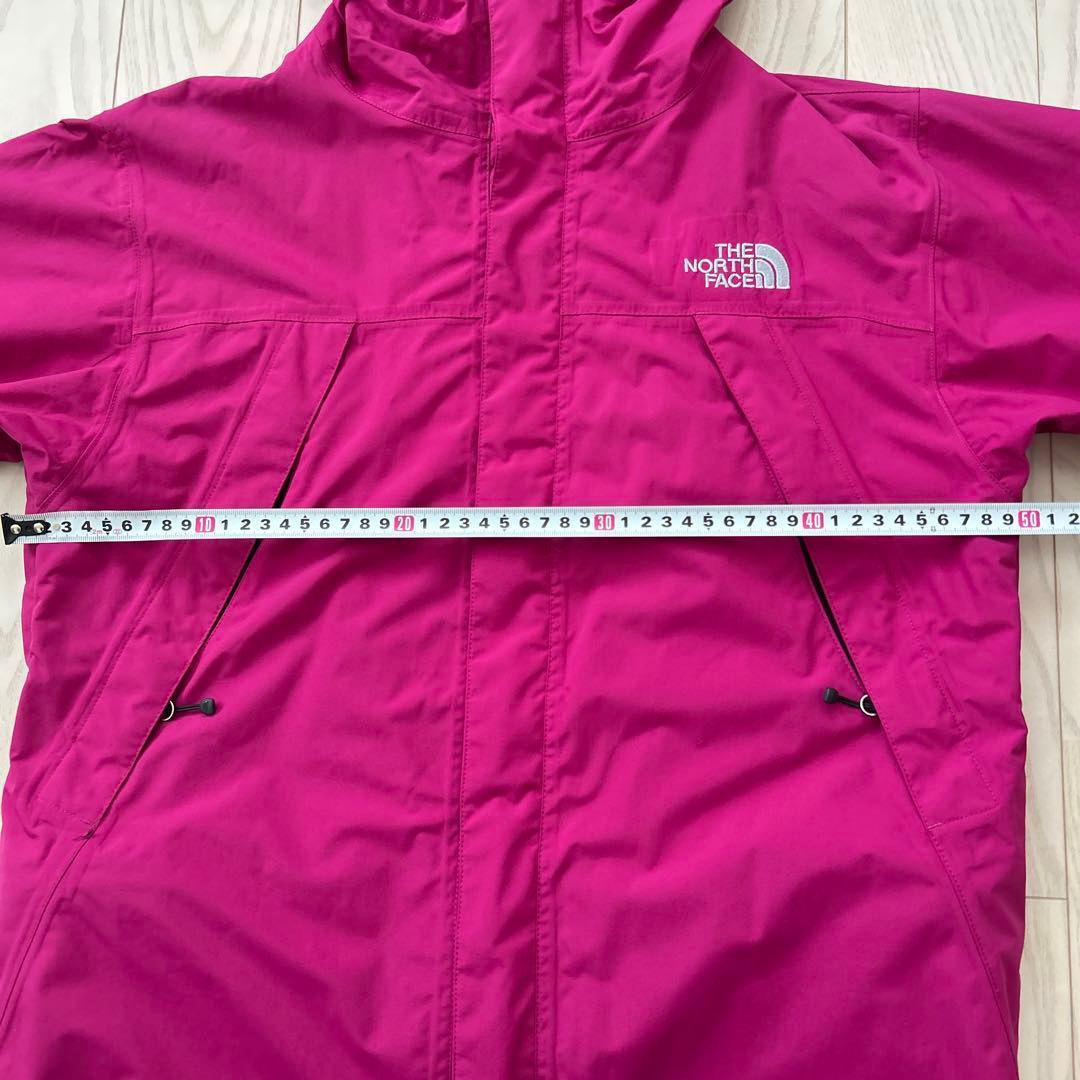 ノースフェイス　スキーウェア　スクープジャケット　150 女の子　防寒　ピンク