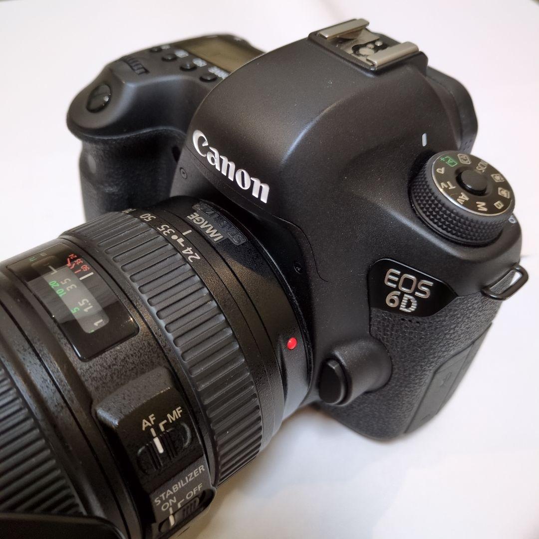 Canon EOS 6D デジタル一眼レフカメラ 24-105mmレンズ付き