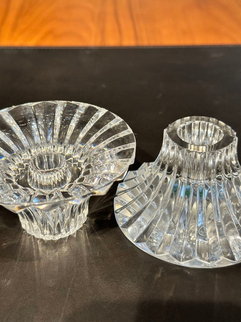 Baccarat バカラ　キャンドルホルダー　又はワインコルクスタンド