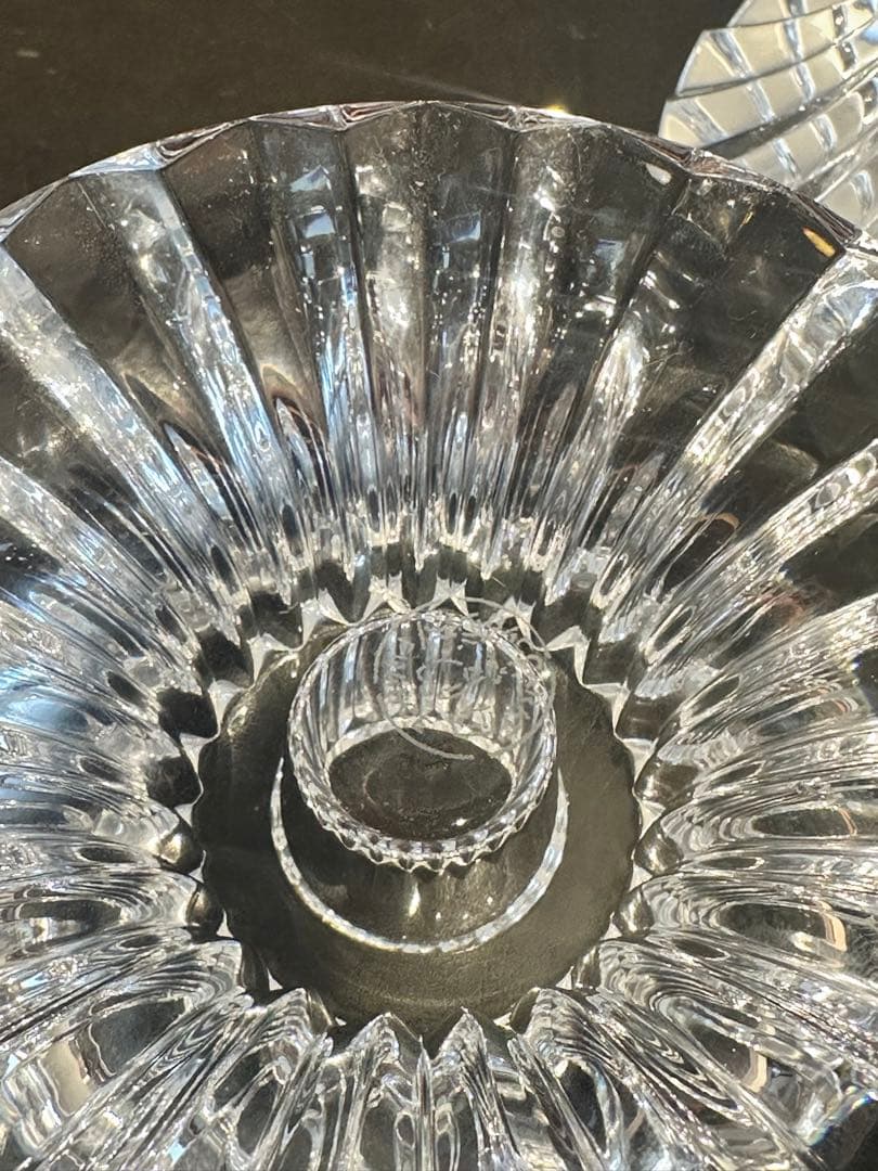 Baccarat バカラ　キャンドルホルダー　又はワインコルクスタンド