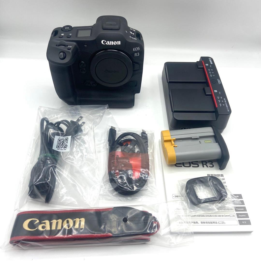 【極美品】　Canon キャノン　EOS R3 ミラーレスカメラ　フルサイズ