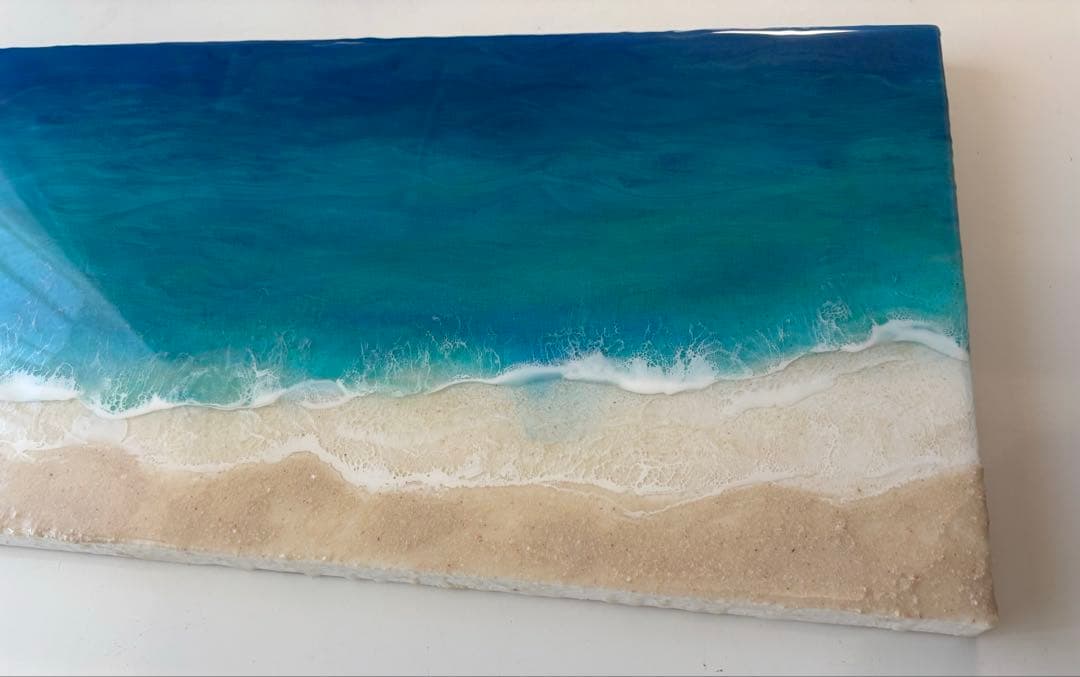 オーシャンレジンアート30cm×90cm