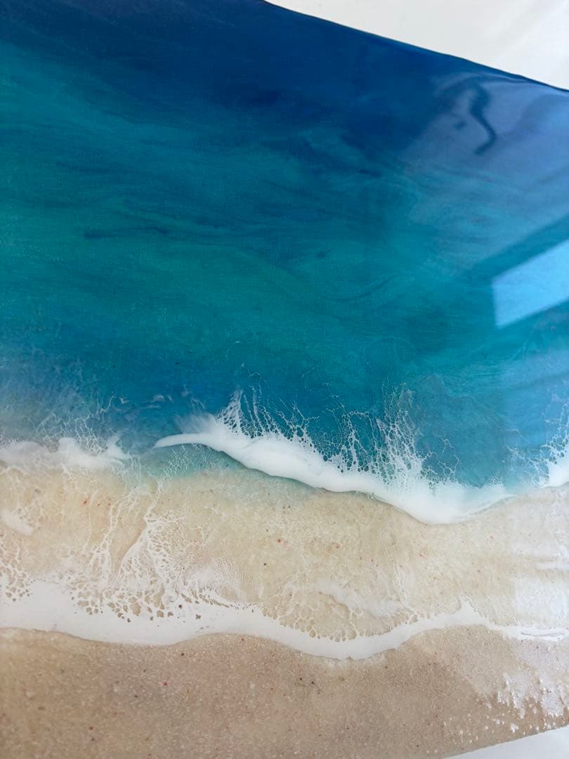 オーシャンレジンアート30cm×90cm